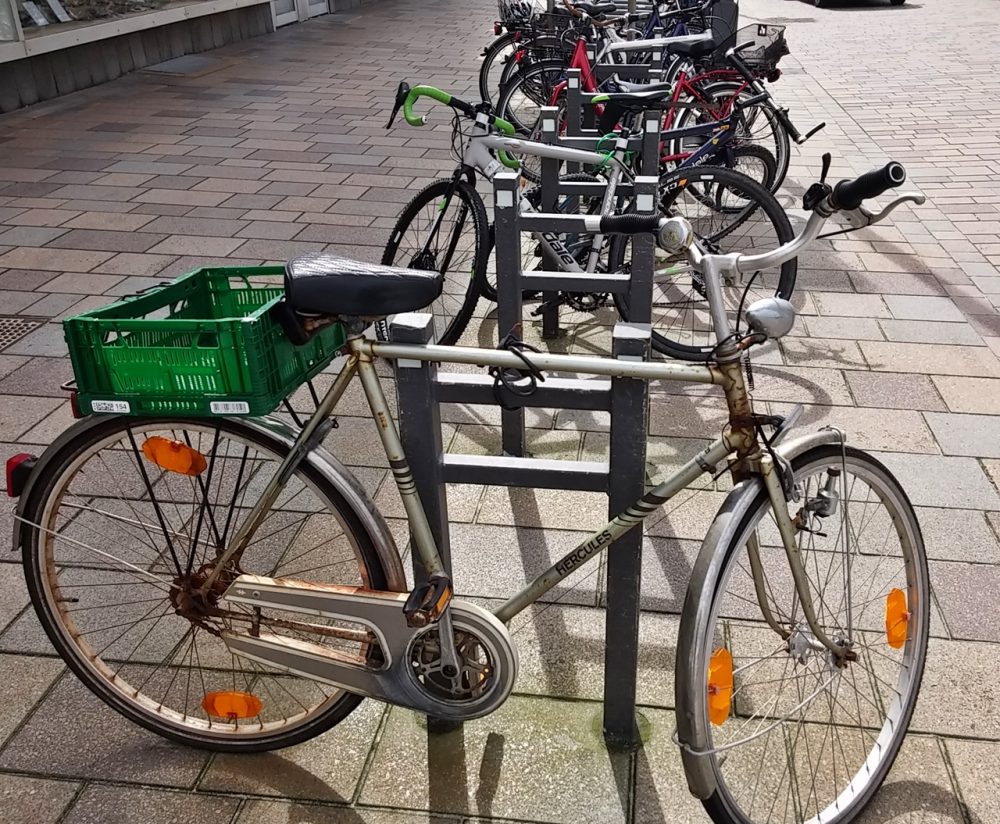 Fahrrad anschließen auf Sylt hamburgfiets Abenteuer